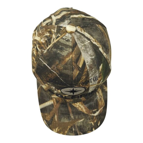 Realtree Chickasaw Equipment Camo Snapback Cap Trucker Baseball Hunting Hat - Picture 6 of 14